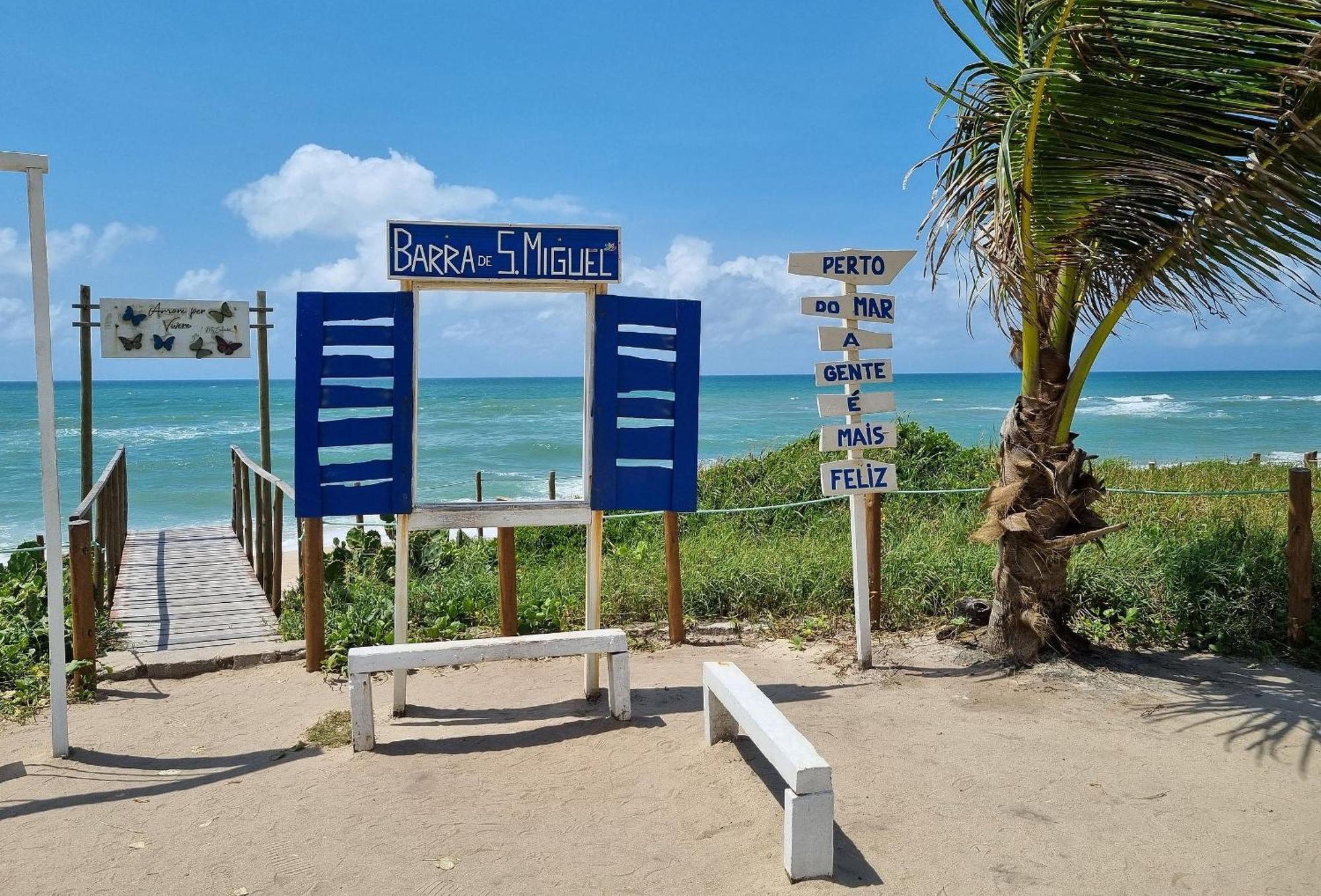 Areias Do Mar ! 3 Quartos Com Varanda A212 Барра-ди-Сан-Мигел Экстерьер фото